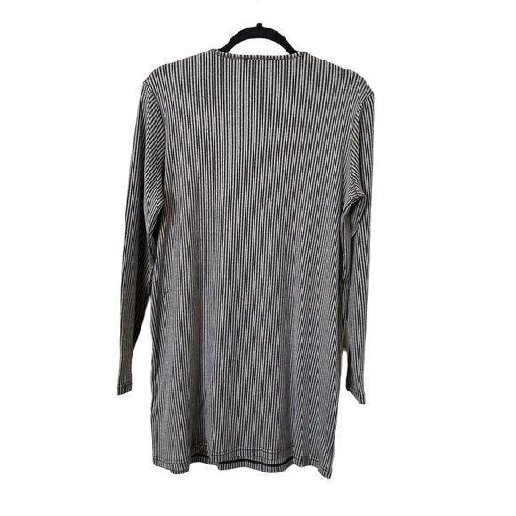 ANINE BING Moss Stripe Knit Mini Dress NWT Sz Medium - Picture 4 of 5